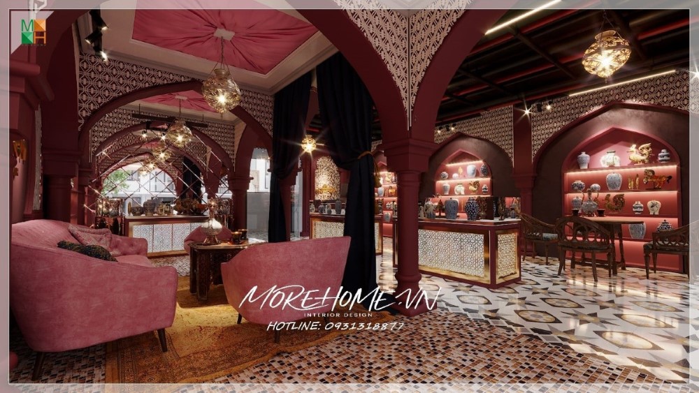 Thiết kế nội thất showroom